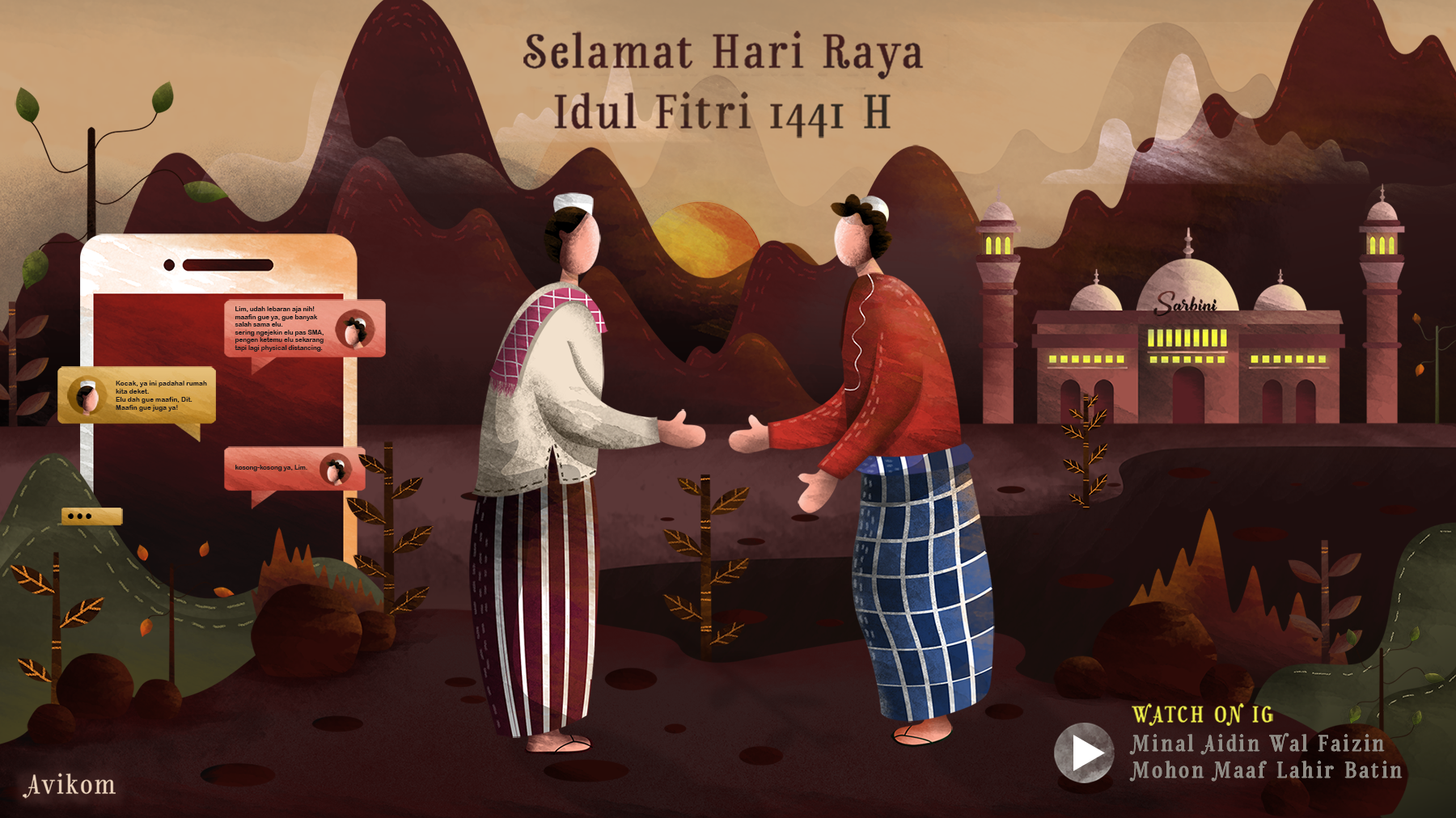 Selamat Hari Raya Idul Fitri 1441 Hijriah Avikom Films